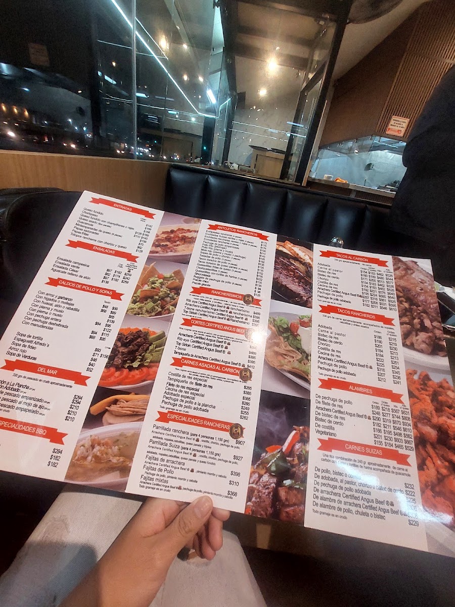 Los Rancheros Del Sur Menu - Image 2